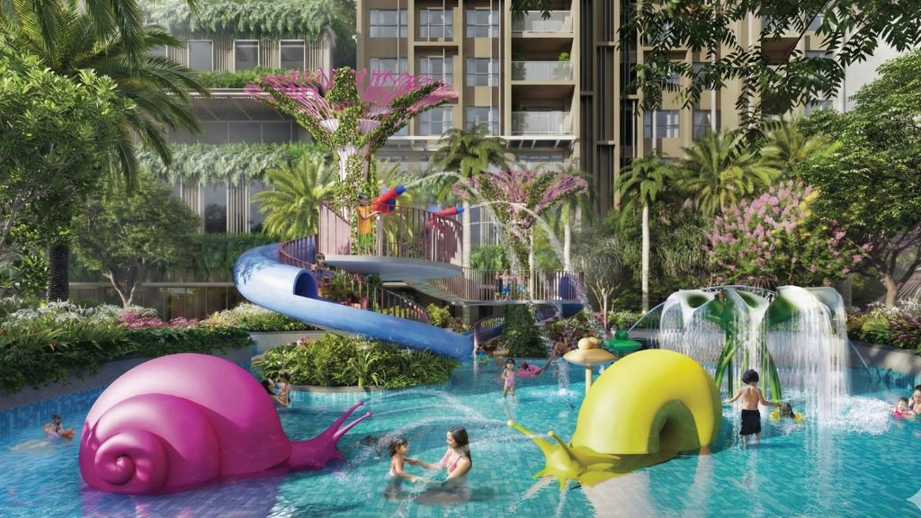 Tiện ích hồ bơi chuẩn resort